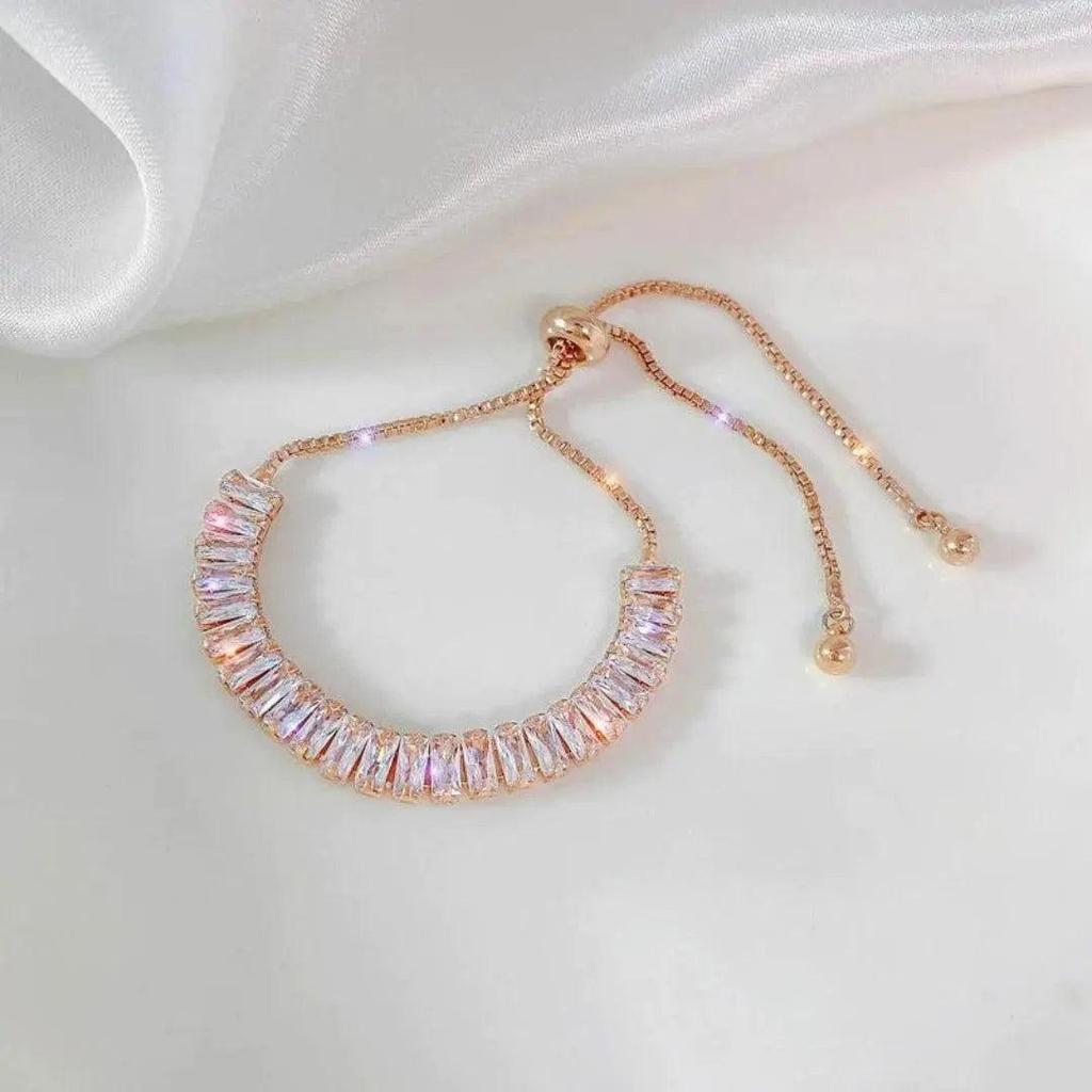 Verstellbares Armband mit Zirkonia – Ansicht 3