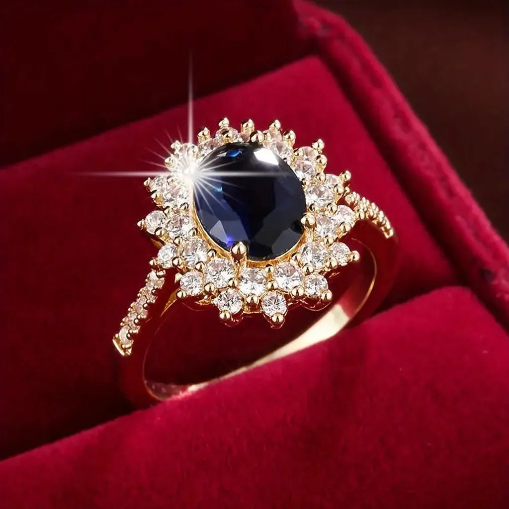 Ring Vionne Saphirae in Gold – Ansicht 2