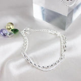 Weißgold-Armband mit Zirkonia – Ansicht 3