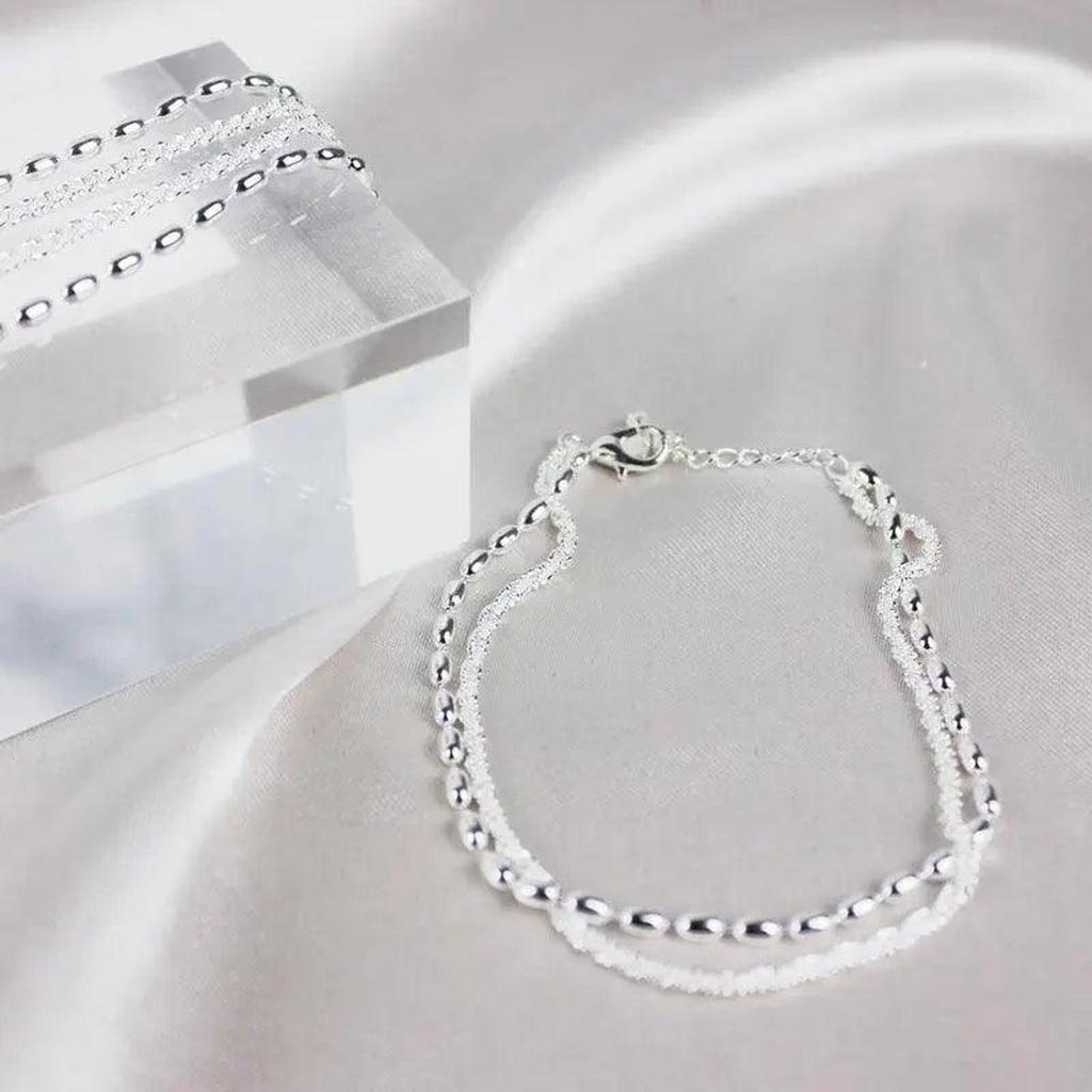 Weißgold-Armband mit Zirkonia – Ansicht 4