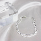 Weißgold-Armband mit Zirkonia – Ansicht 4