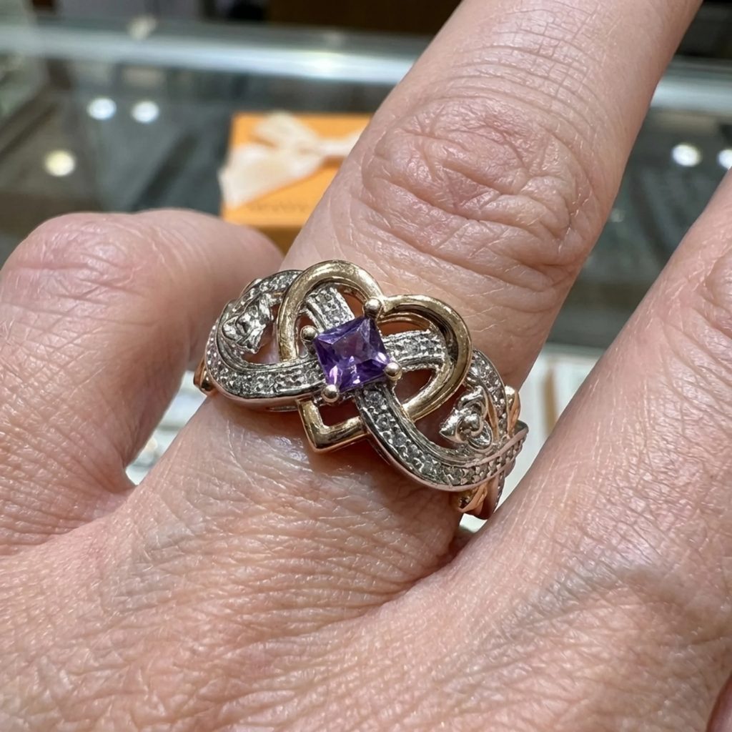 Zweifarbiger Ring – Ansicht 2