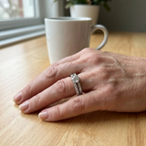Ring-Set „Ewigkeit“ in Gold, Ansicht 5