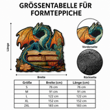 Formteppich – in Muschelform, Meeresrauschen