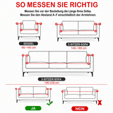 Gesteppter Sofabezug – mit friedlicher Waldlandschaft