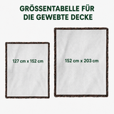 Gewebte Decke – Die -Reise