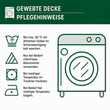 Gewebte Decke – Pfade im Sonnenuntergang
