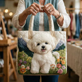 Handgefertigte Stepptasche – Verzauberter Hund