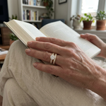 Ring-Set „Ewigkeit“ in Gold, Ansicht 3