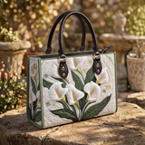Stepptasche Kunsthandwerk – gesteppte Henkeltasche für Damen
