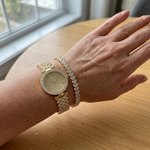 Set aus Uhr und Armband „Luxe Radiance“ in Gold